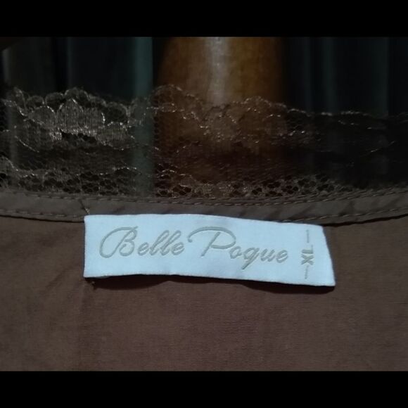 Belle Poque Renaissance Fair Brown Lace Barmaid Corset Dress XL Steampunk/Pirate - Picture 7 of 8